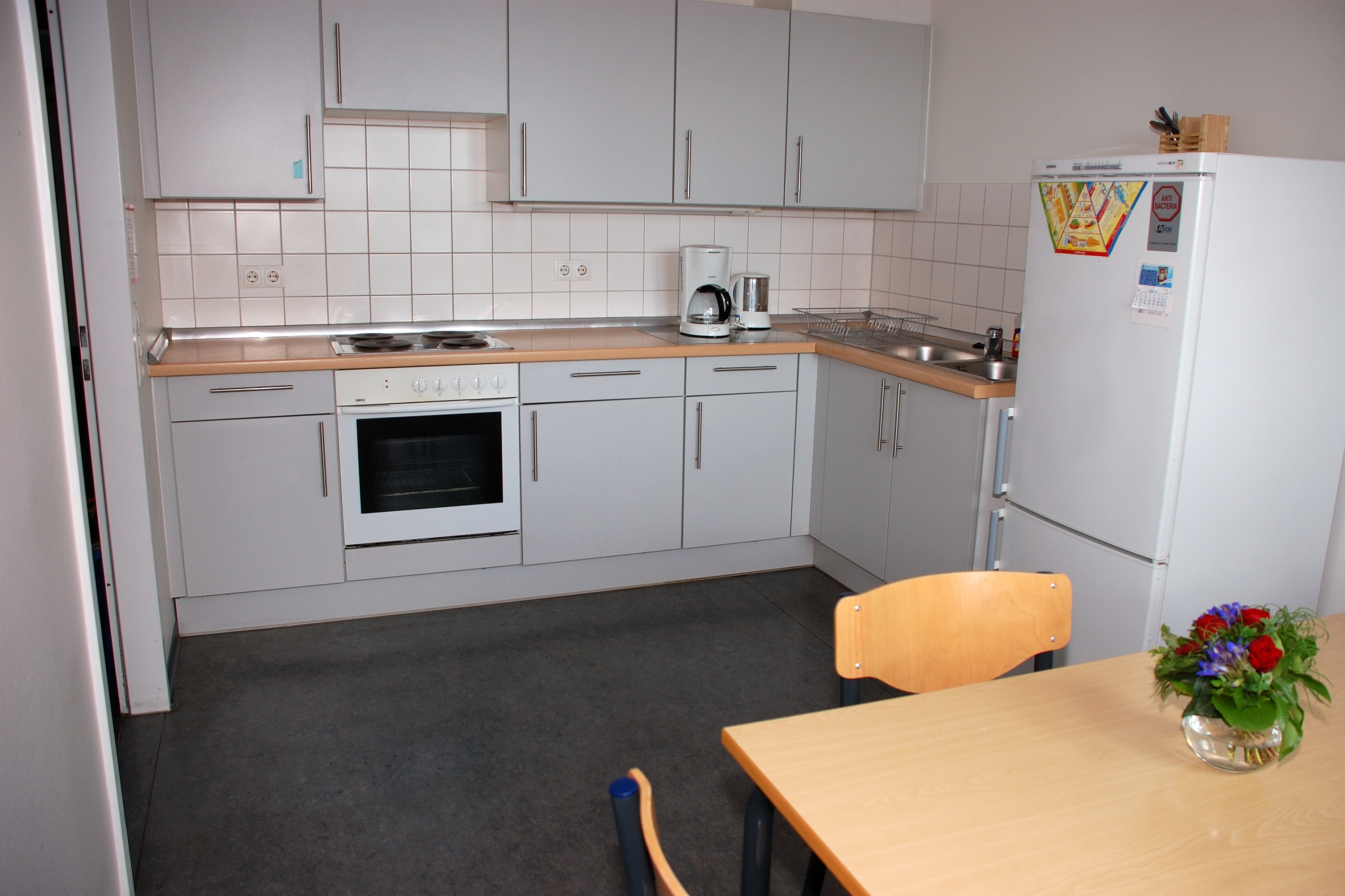 Küche in der Wohnanlage Berliner Tor