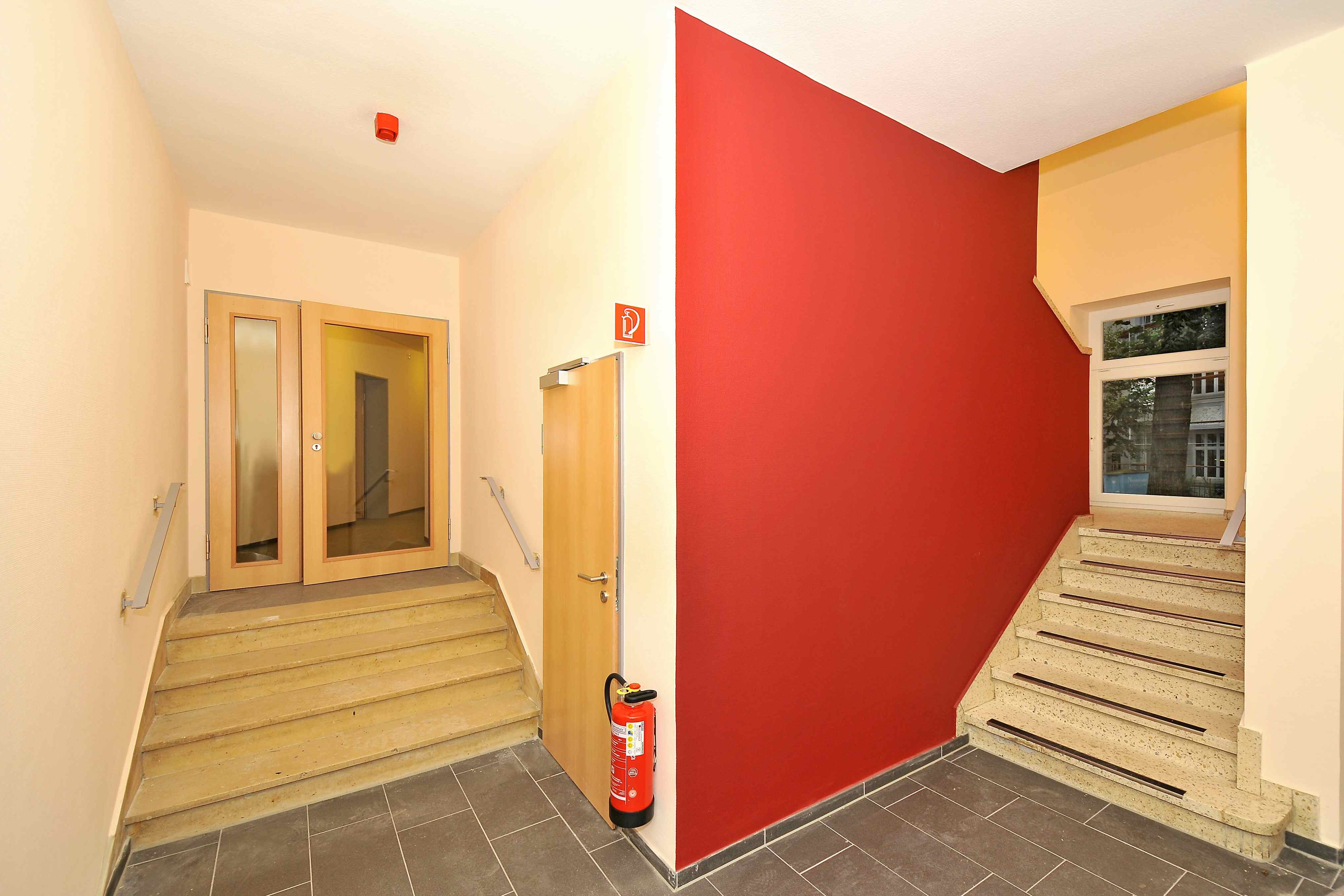 Treppenhaus Wohnanlage Amalie Dietrich Haus