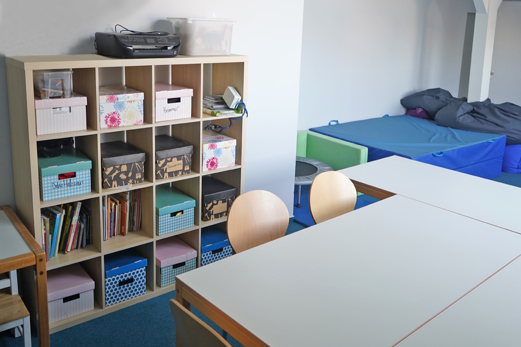 Gemeinschaftsraum in der Wohnanlage Bornstraße