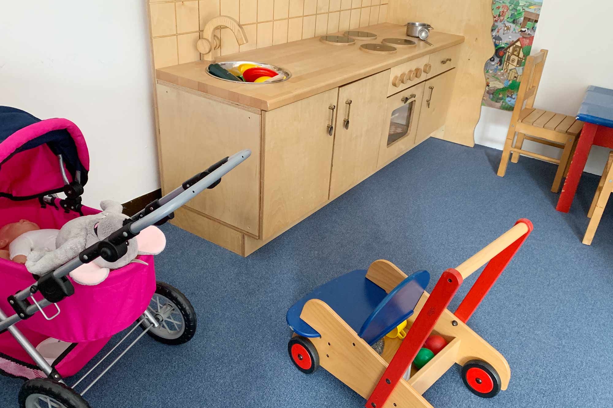 Rollenspielraum in der Kita UKE