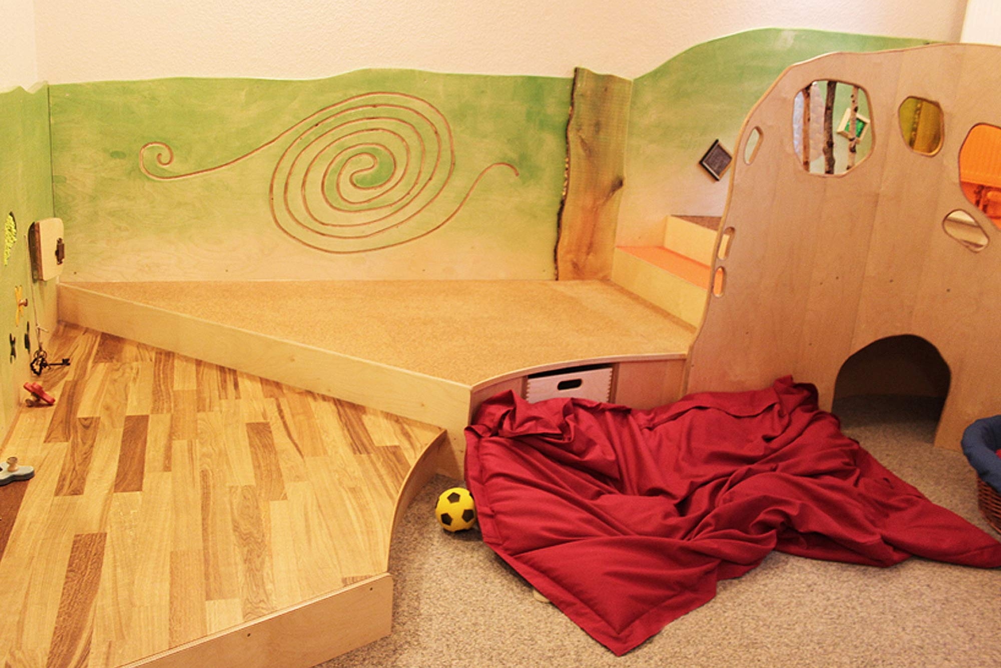 Spielecke in der Kita Bornstraße