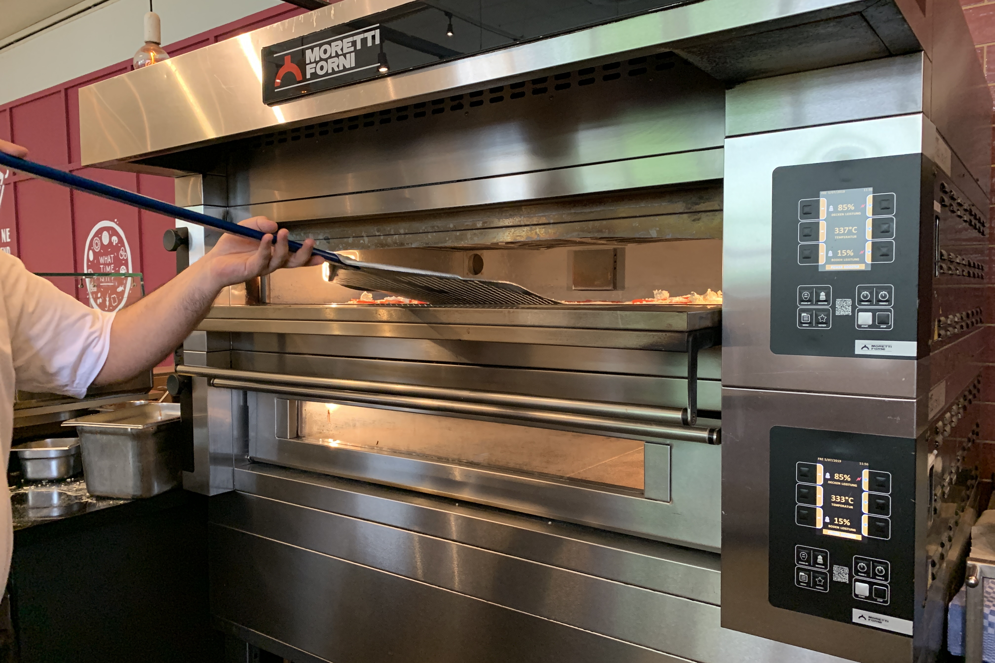 Pizzaofen im Schlüters