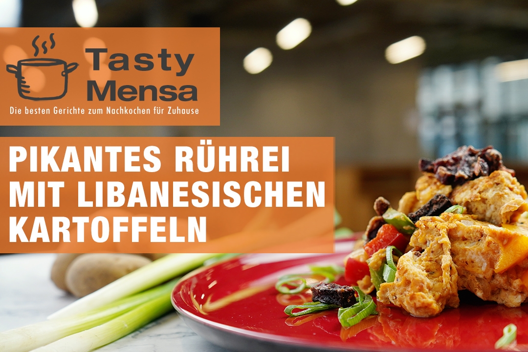 Pikantes Rührei mit Libanesischen Kartoffeln Pikantes Rührei mit Libanesischen Kartoffeln