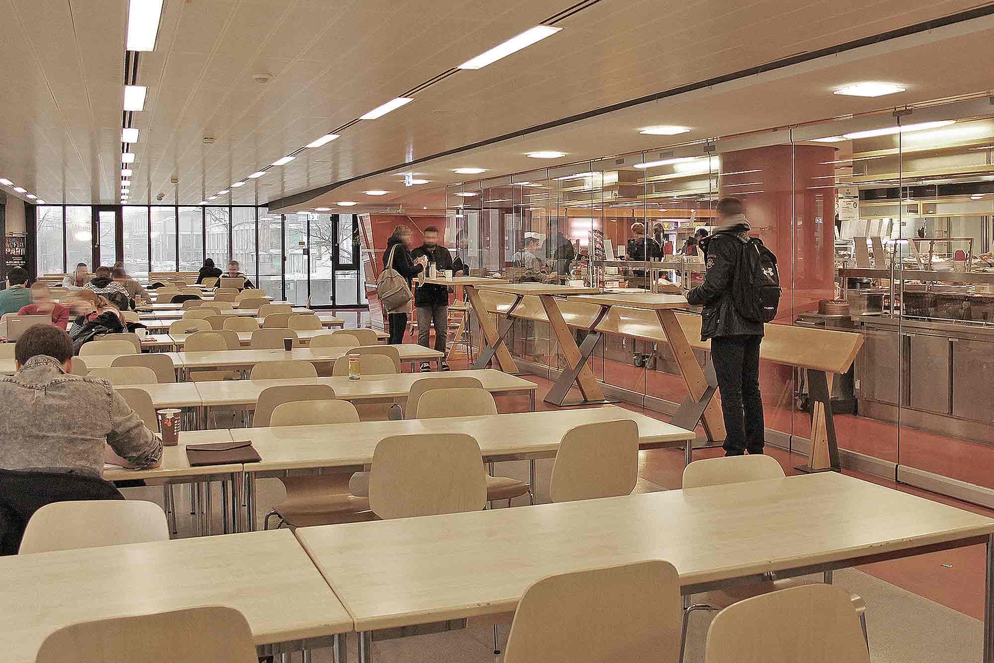 Gastraum Café Berliner Tor