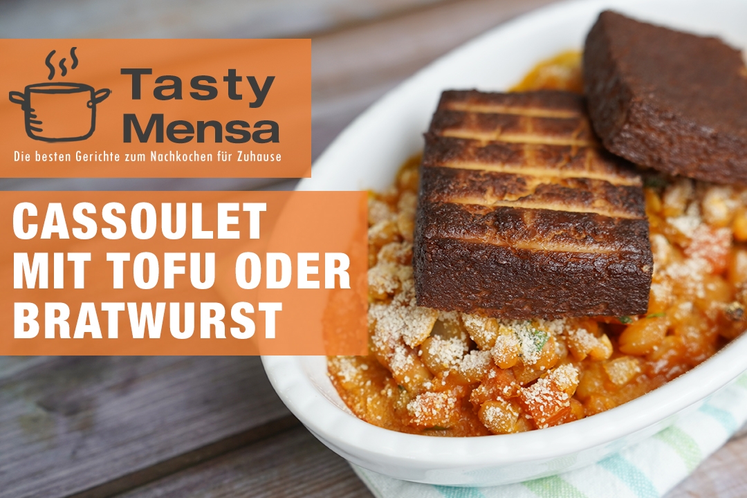 Cassoulet mit grober Bratwurst oder Räuchertofu Cassoulet mit grober Bratwurst oder Räuchertofu
