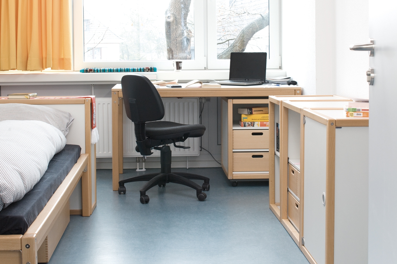 Beispielzimmer in der Wohnanlage Hagenbeckstraße