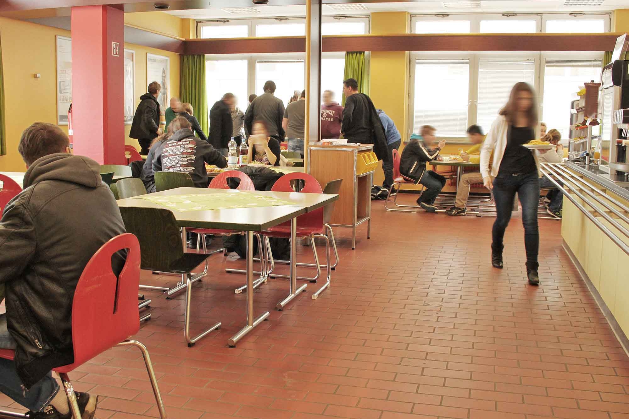 Gastraum Mensa Geomatikum