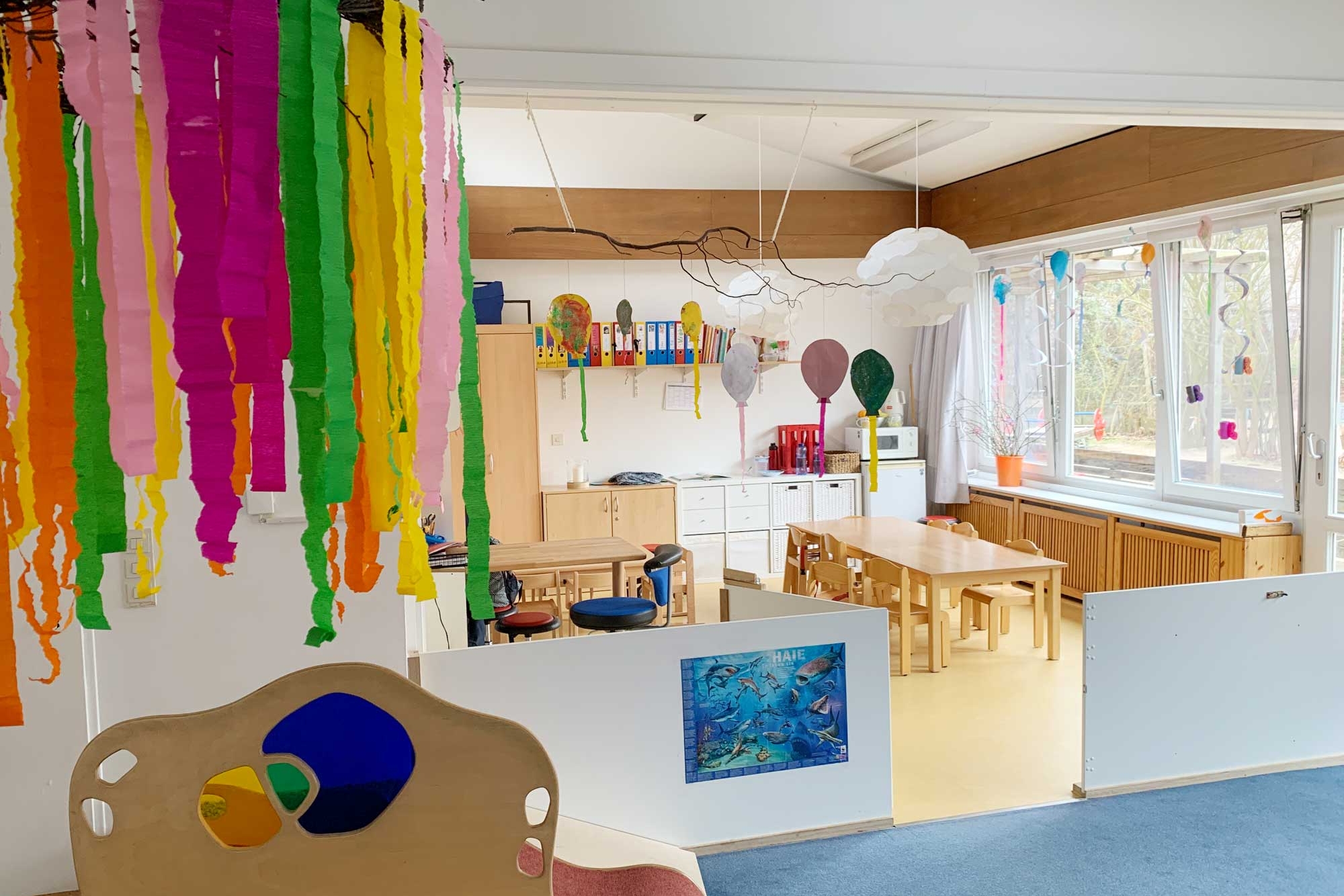 Spielzimmer in der Kita UKE