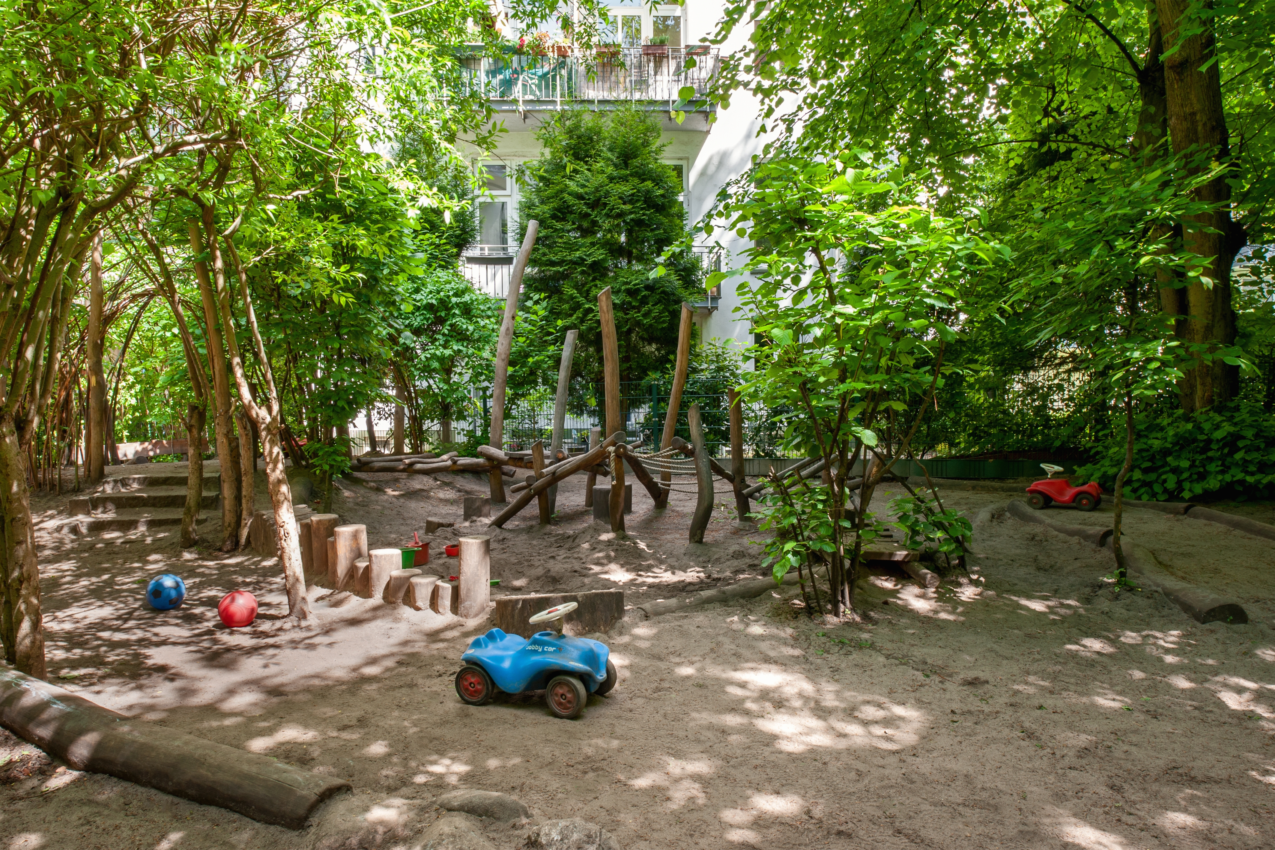 Spielplatz der Kita Bornstraße