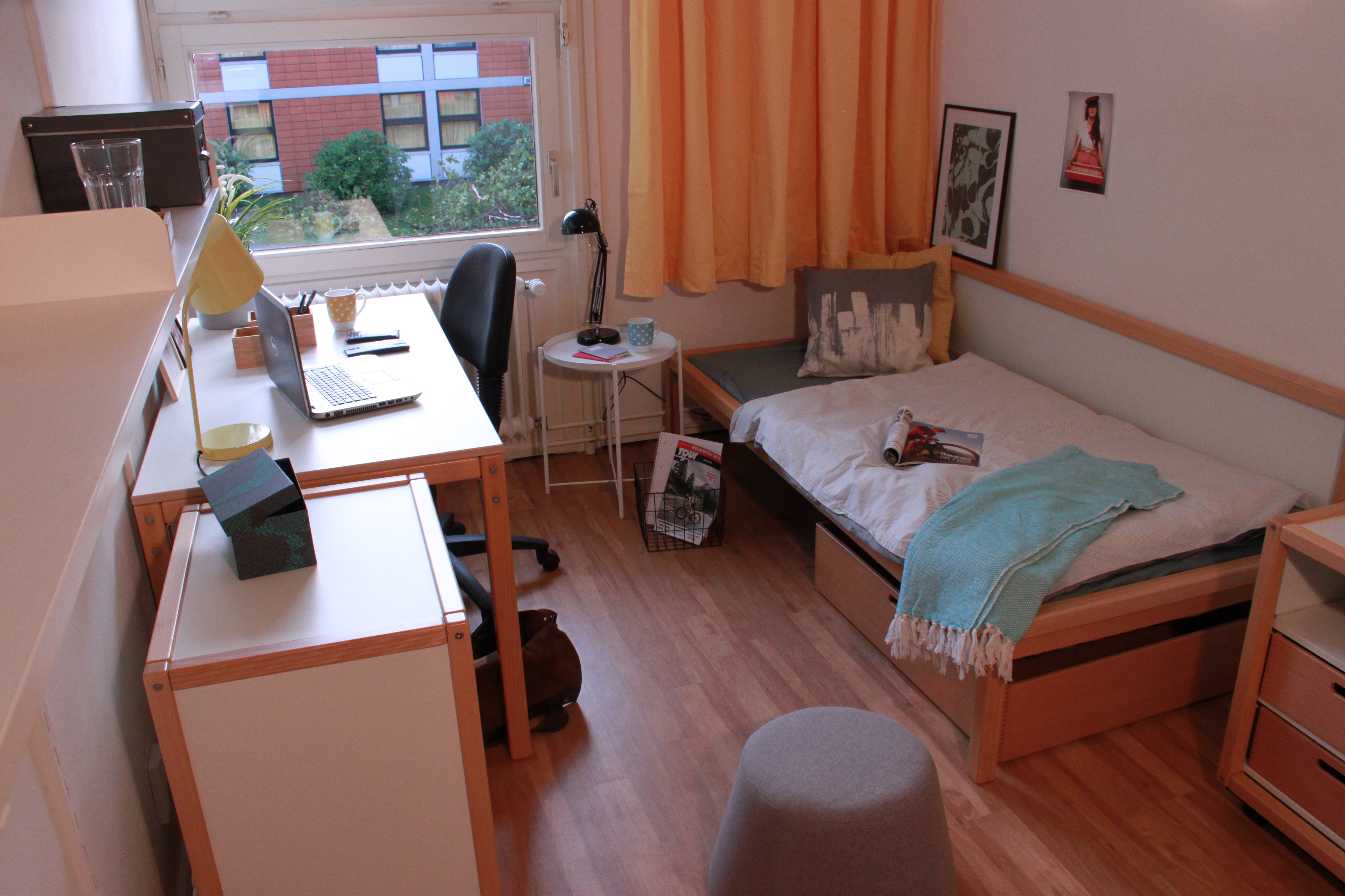 Beispielzimmer in der Wohnanlage Kiwittsmoor