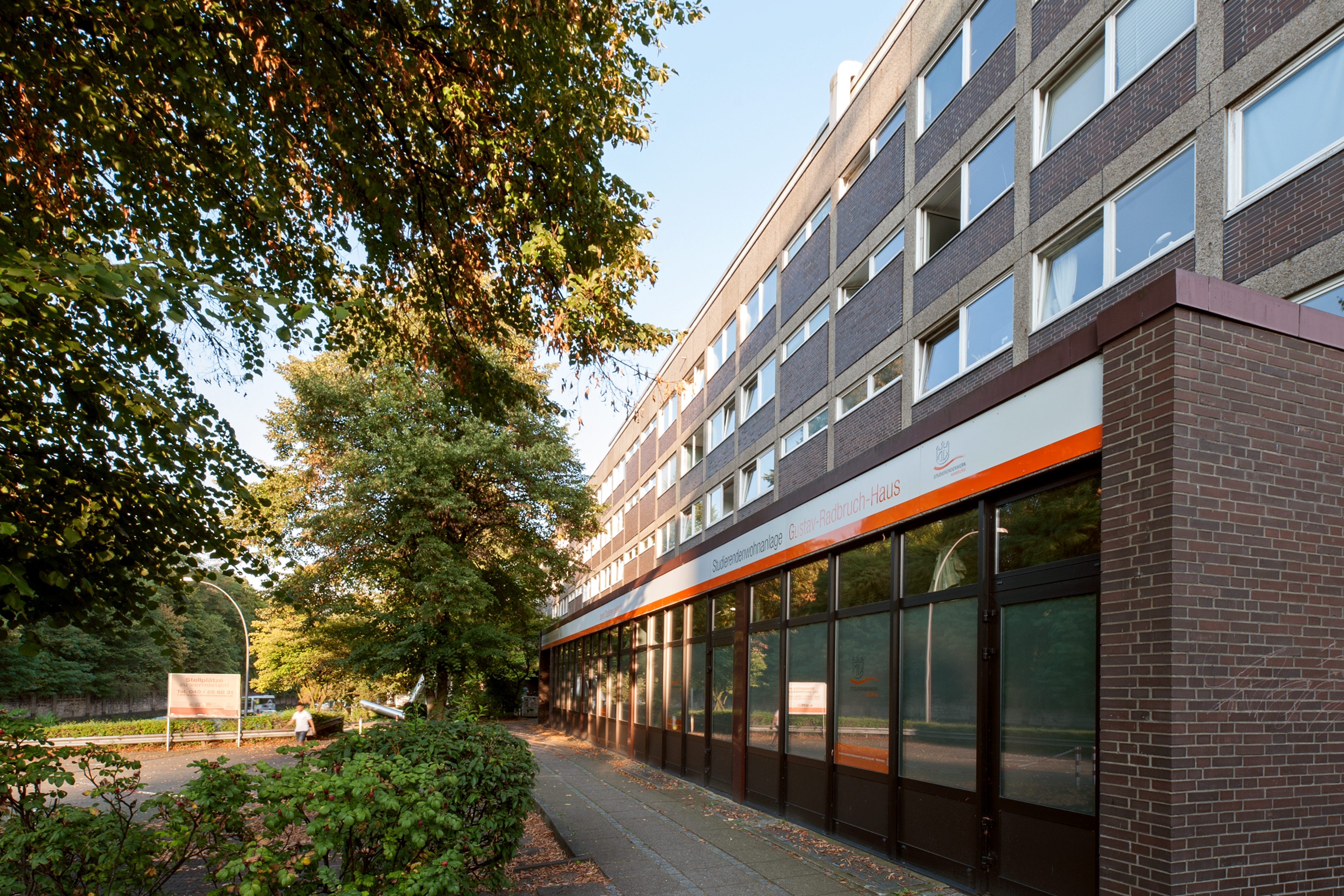 Außenansicht Wohnanlage Gustav-Radbruch-Haus