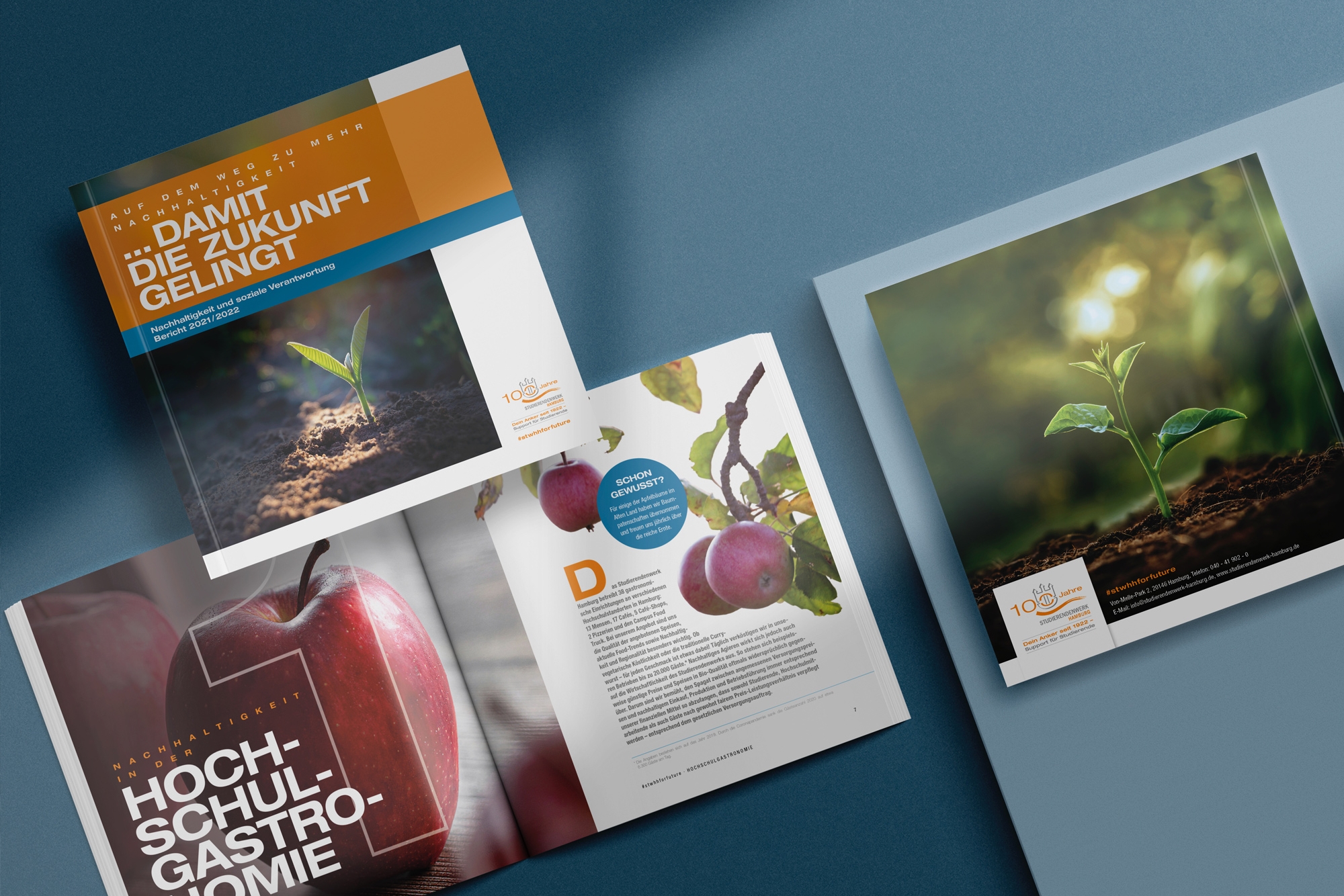 Nachhaltigkeitsbericht des Studierendenwerks Hamburg Nachhaltigkeitsbericht des Studierendenwerks Hamburg