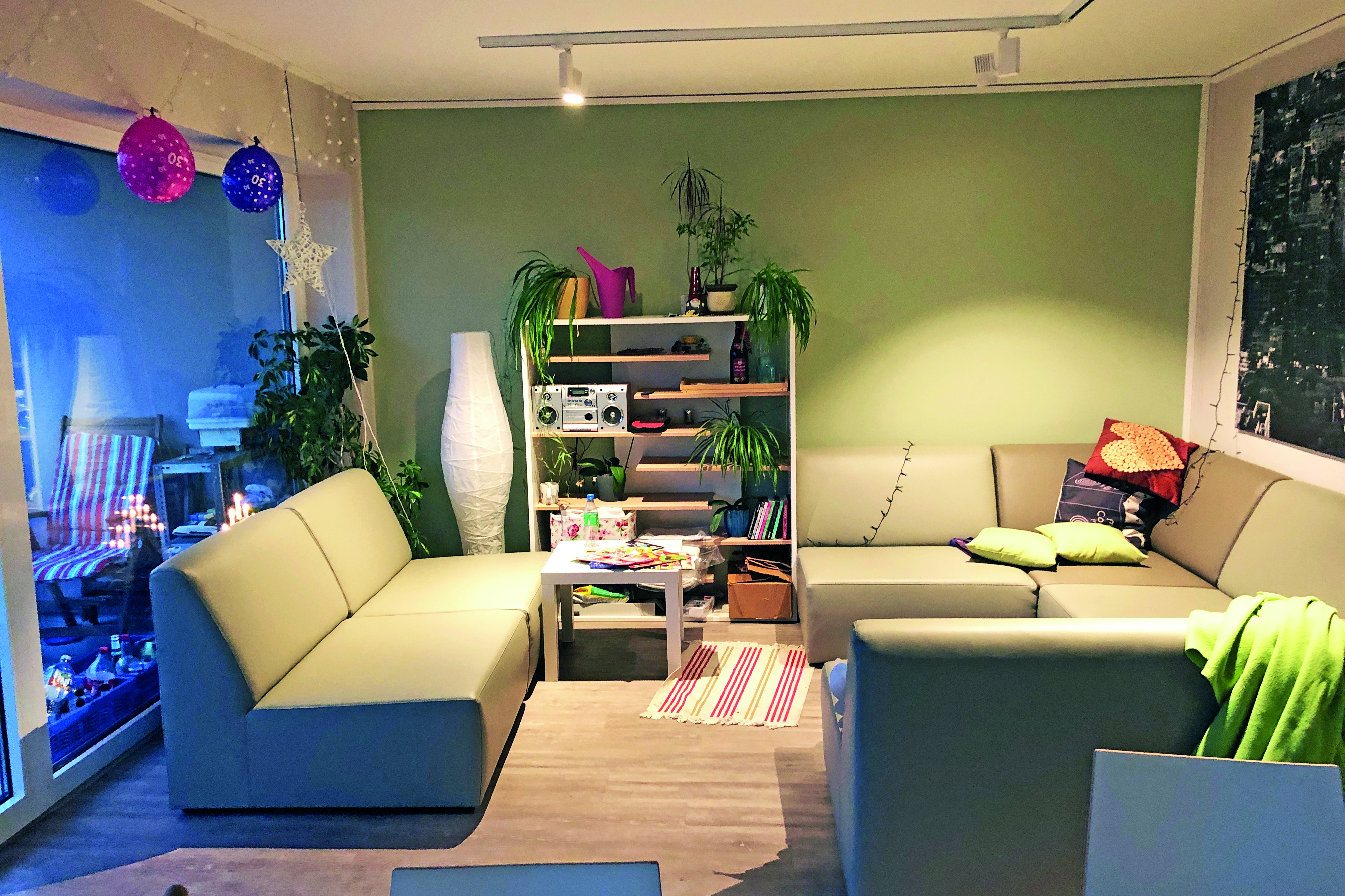 Gemeinschaftsraum in der Wohnanlage Armgartstraße