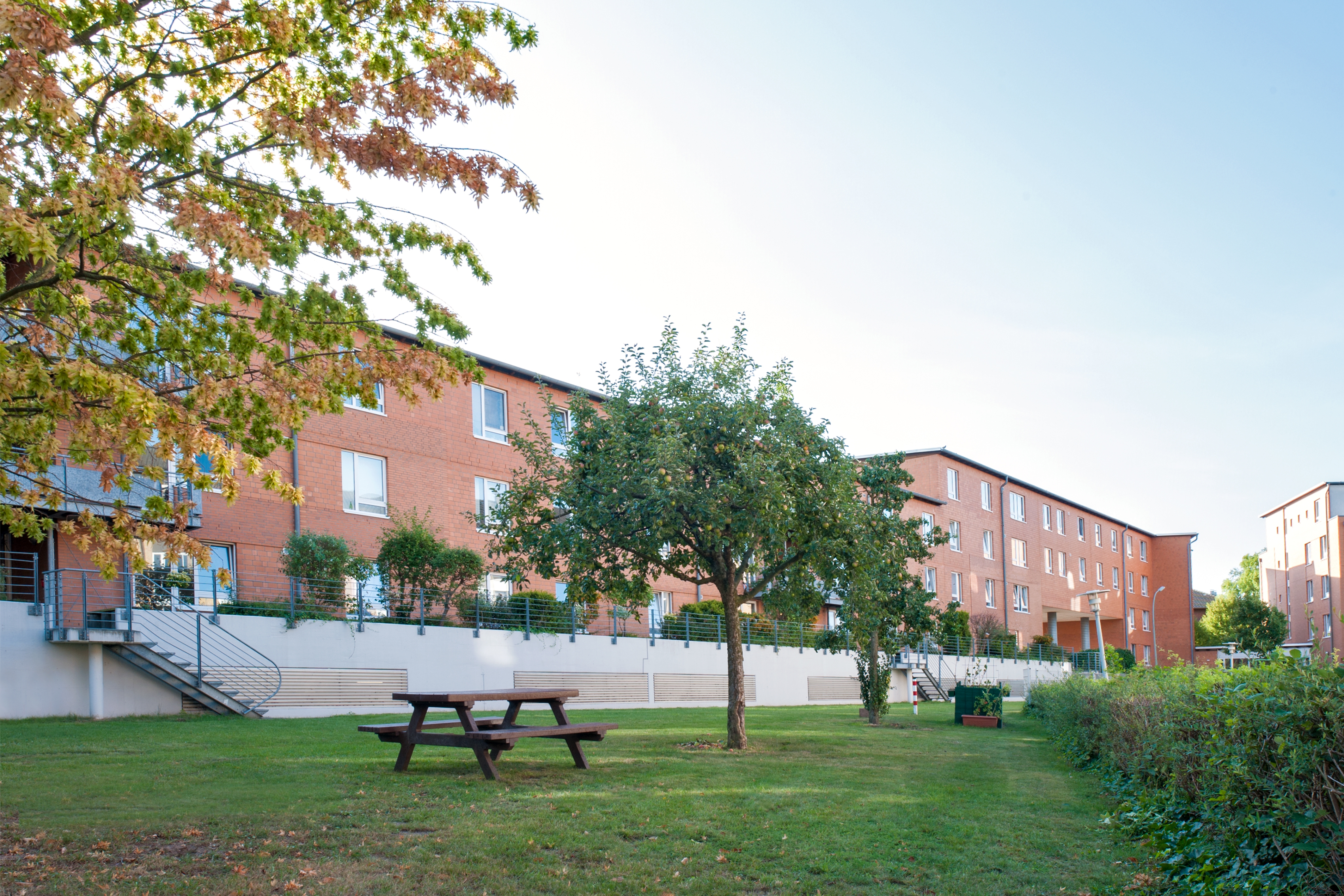 Außenansicht Wohnanlage Allermöhe