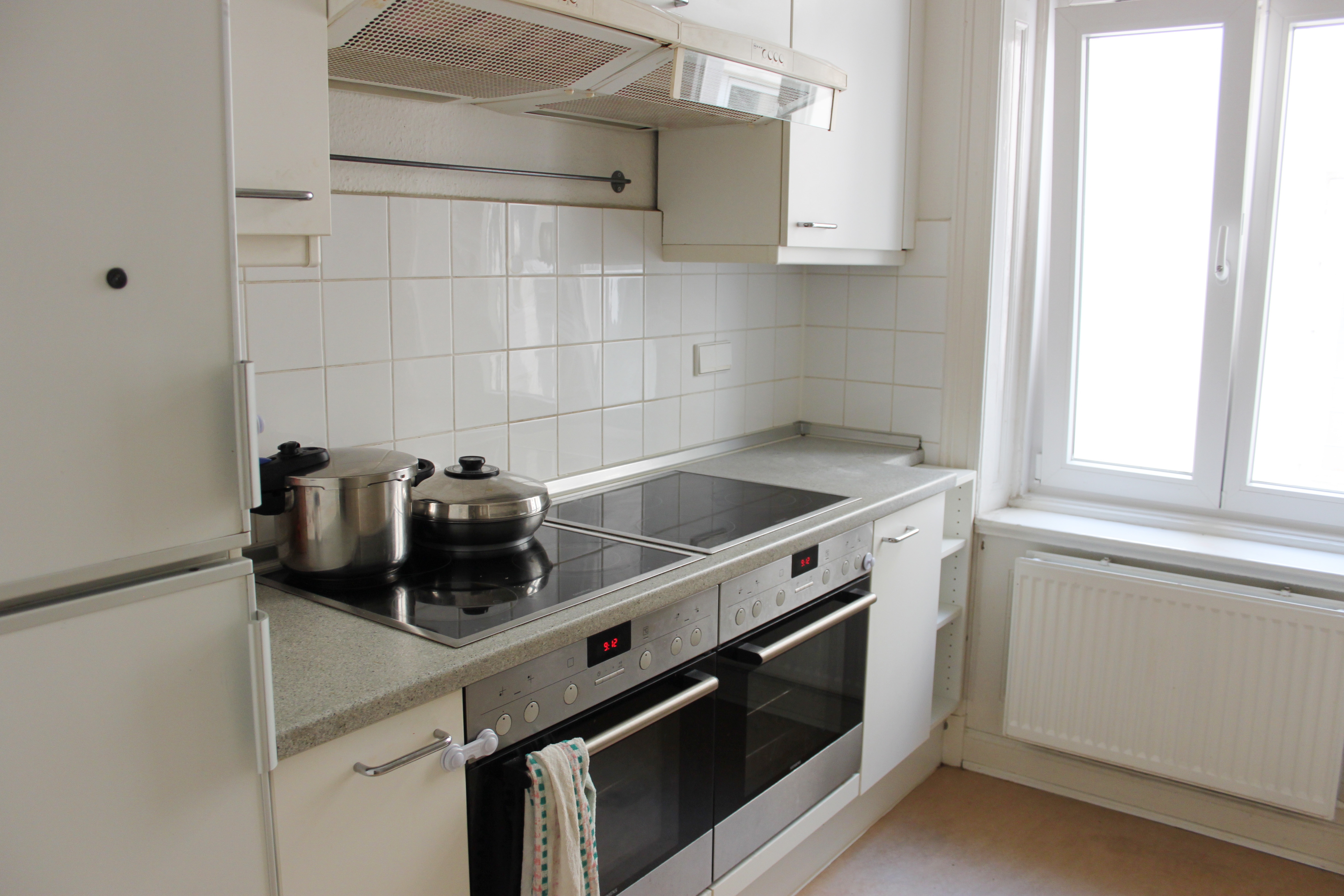 Küche in der Wohnanlage Bornstraße