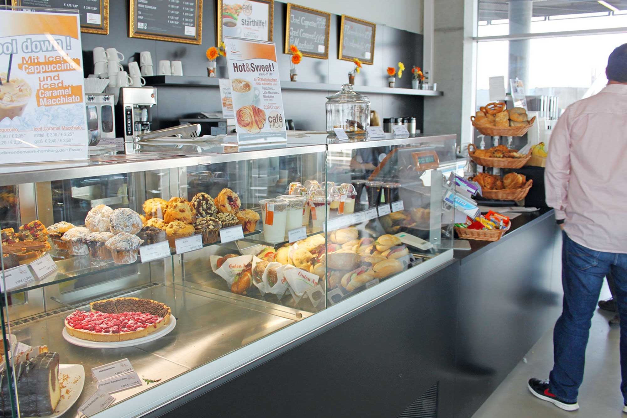 Verkaufstresen des Café HCU